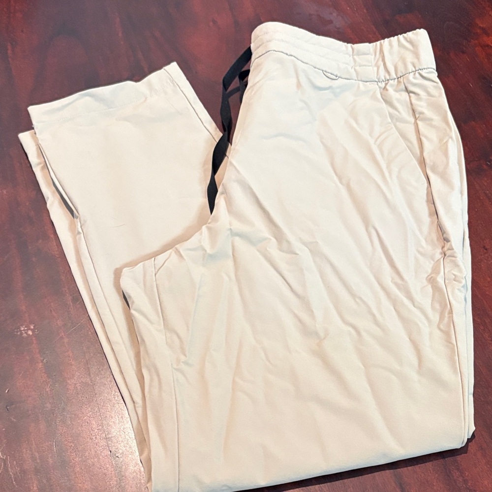 Figs Khaki Ankle Pants